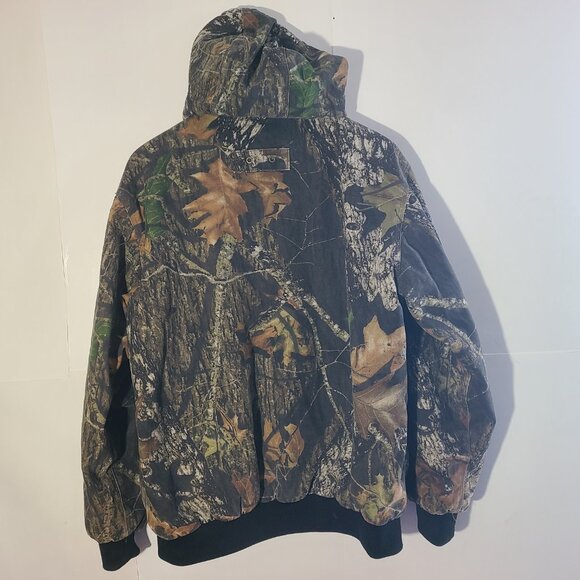 Levi Strauss Signature Field Gear Realtree Camo Canvas Medium Full Zip Jacket - Picture 2 of 8